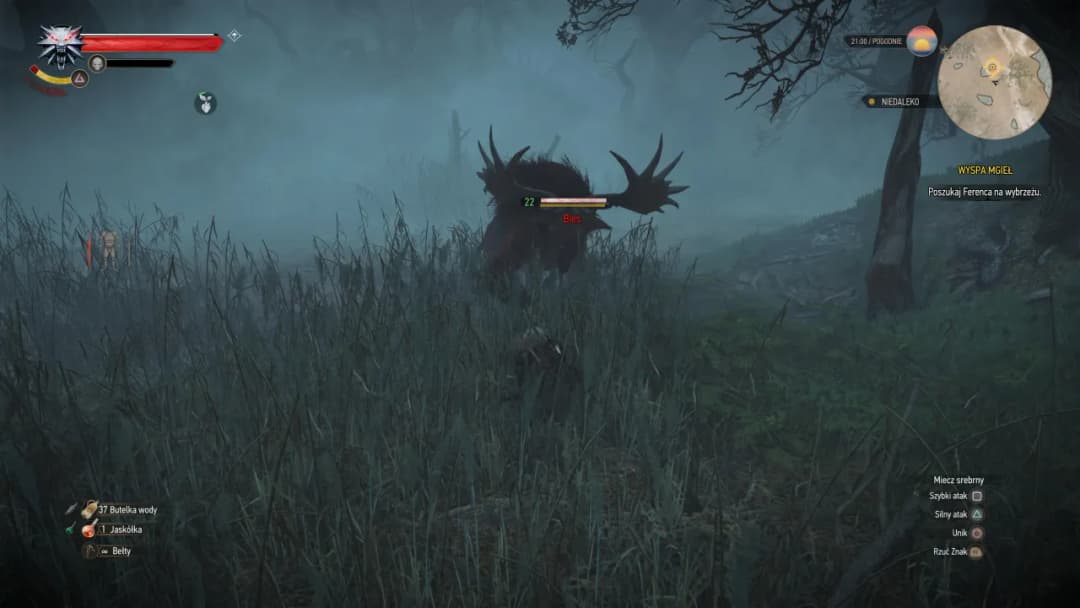 Wyspa mgieł: uniknij utraty zadań pobocznych w Wiedźminie 3