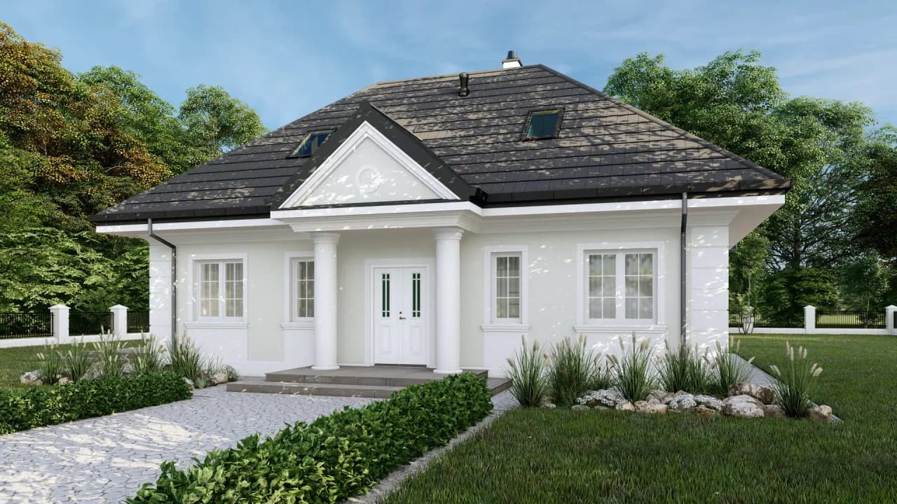 Mały dworek projekt – idealne rozwiązanie dla Twojego domu marzeń