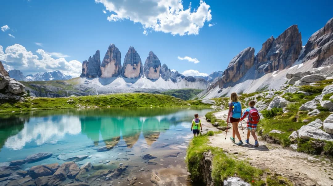 Dolomity z dziećmi: rodzinne wyprawy i atrakcje w górach Dolomitach