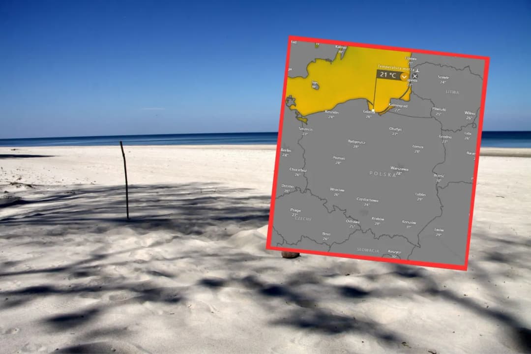 Ile stopni ma morze bałtyckie? Sprawdź aktualną temperaturę wody