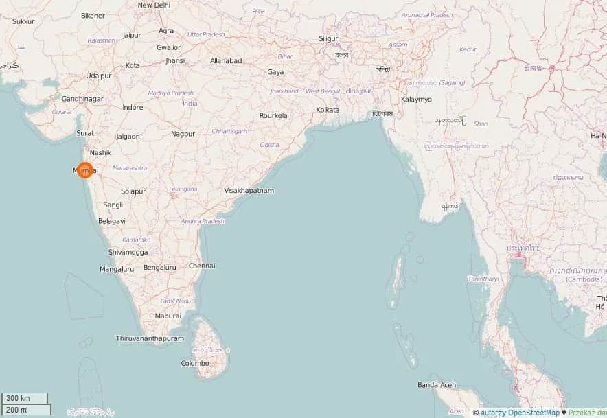 Dokładne położenie Bombaju - poznaj fascynującą lokalizację miasta w Indiach